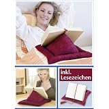 Buchkissen in Rot