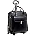 LA GRANGE Leather Vertical Detachable-Wheeled Ladies' Briefcase
