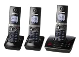 Panasonic KX-TG8063EB Triple Colour DECT Phone Set with Answer Machine