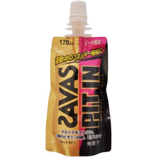 ザバス(SAVAS) ピットインリキッド ピーチ風味 68g