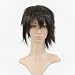 Black Anime Costume Cosplay Short Length Cut Wig