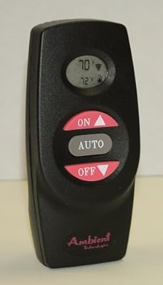 RCSTE Fireplace Remote Control with Thermostat LCD 110v Receiver | Majestic, Monessen, Vermont Castings