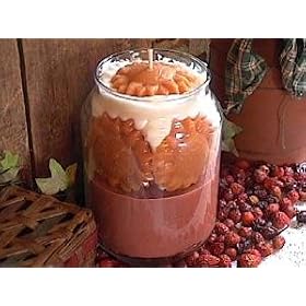 26oz Sunflowers Glass Jar Soy Candle by CricketCat