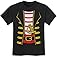 Tstars Youth Pirate Shirt - Kids Buccaneer Tee for Boys and Girls Halloween Themed Trick or Treat Outfit Small Black