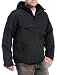 BRANDIT Side Zip Hooded Windbreaker Kapuzenjacke m. Fleece Futter Schwarz XL