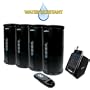 Cables To Go SPK-VELO-4KIT2 Premium 900MHz Wireless Indoor/Outdoor 4 Speaker System with Remote and Dual Power Transmitter (4)