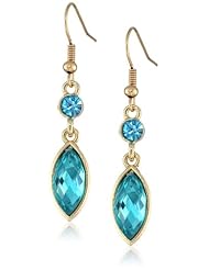 1928 Jewelry Navette Drop Earrings