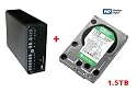 Masscool MP-1370S 1080i Hi-Def HDMI SATA HD Media Player with LAN, TV Scheduled Recording and Remote Control w/ Western Digital Caviar Green WD15EADS 1.5TB 32MB Cache SATA 3.0Gb/s 3.5" Internal Hard Drive build in