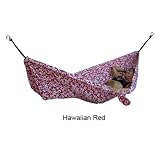 Floral Ultralight Hammock Color: Hawaiian Red