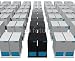 Wallmonkeys Peel and Stick Wall Decals - Servers from a Webhosting Company with a White Background -