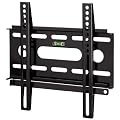 Hama TV Wandhalterung, Fix, f�r 25 - 94 cm (10 - 37 Zoll) Fernseher, max.25 kg, Schwarz