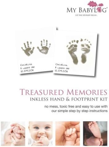 Mybabylog Inkless Wipe Hand and Foot Print Kit by MyBabylog