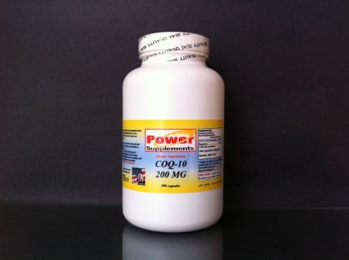 COQ-10 Q-10 COQ10 CO Q10 Coenzyme 200MG - 300 CAPSULES.