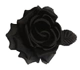 Silk rose- black