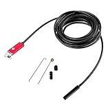 KKmoon 5.5mm 5m 2 in 1 ミニ USB 内視鏡　内視鏡　ボアスコープ検査カメラ Android Phones PC用