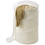 H & L Russel Ltd Cotton Pop-up Hamper, Cream, Medi&hellip by H & L Russel
