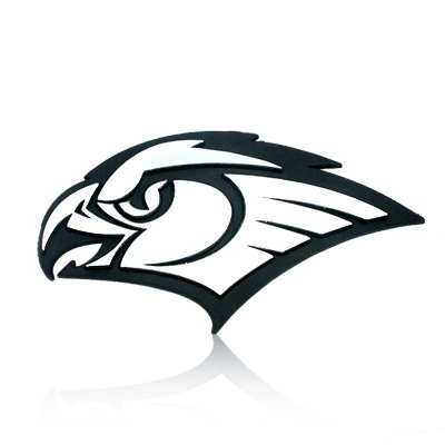 NBA Atlanta Hawks Chrome Car Emblem