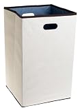 Rubbermaid 4D06 Configurations 23-Inch Foldable Laundry Hamper, Natural
