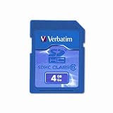 Buy SECURE DIGITAL HIGH CAPACITY - 4GB MEMORY CARD CLASS 6 ( 96171 ) by VERBATIM CORPORATION