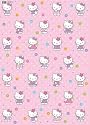 Hello Kitty - Giftwrap (2 sheets folded) and tags (2)