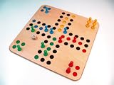 Zoom Produkt-Bild: &Auml;rger im Quadrat, Holzbrettspiel im XXL Format von 48 x 48 cm (Z172)