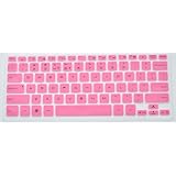 Folox&reg; Silicone Keyboard SKin Cover for Dell XPS 12,XPS 13R,XPS 13Z,XPS 13ZR, Inspiron New 13Z (5323) ultrabook,Inspiron 14Z,5423,Inspiron 14ZR,Vostro V3360,Inspiron 13Z(5323) (Pink)