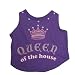 QUEEN OF THE HOUSE TEE PRP MED