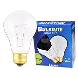 Bulbrite 100A/CL 100-Watt 130-Volt 2-Pack Clear
