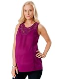 41J%2BdyhTxPL. SL160  A Pea in the Pod: Sleeveless Embroidery Maternity Blouse