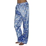 IMAGE OF Womens NCAA North Carolina Tar Heels Comfortable Fit Sleepwear / Pajama Pants - Blue (Size: L)
