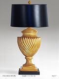 EXTREME CLOSE-OUT PRICING!!Honey Weathered Wood Finish Table Lamp & Shade