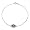 Victoria Kay 14k Rose Gold Diamond Enamel Evil Eye Bracelet (1/8cttw, JK, I2-I3) 6 7/8