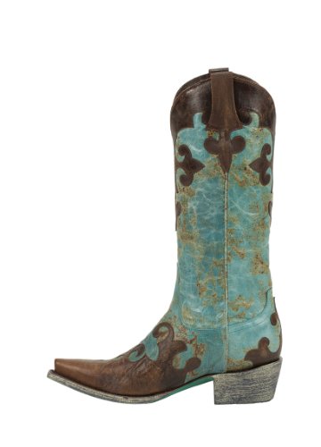 Lane Boots Women's Dawson Cowboy Boot - Turquoise