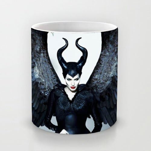 Home Basic Maleficent Angelina Jolie Funny Tea Mugs,Coffer Mugs,Water Mugs