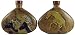 28 Oz. MARA Stoneware COLLECTIBLE Liquor Flask DECANTER Horse COUNTRY Southwest