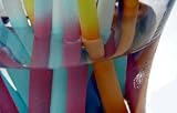 from Colour Change Products Party Drinking Straws - *Change Colour in Ice Cold Drinks! Like Magic!* Also on Amazon, in packs of 50, 100 and 250