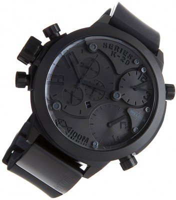 Welder K29 8001 XXL Chronograph Mens Watch, 3 Time Zones possible