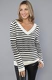 IMAGE OF BB Dakota The Heather Sweater,Sweaters for Women, Medium,Ivory