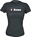 I Heart (Love) Romo Women's Tee Shirt Medium-Black Babydoll