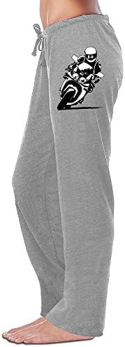 Sosoul Women's Workout Pants Motorcycle Racing Ash Size L