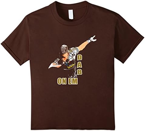 Kids Pogba Dab Shirt: Funny Paul Dab T Shirt 12 Brown