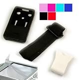 Silicone Skin for Iriver E100 8 Gb 4 Gb Multimedia Player + Armband + Removable Beltclip + Screen Protector Kit (6 Color Available)