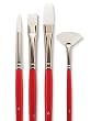 Winsor & Newton WINSOR & NEWTON University Series Brushes Long Handle 1 fan 238