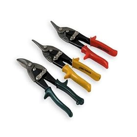 Olympia Tools 39-180 3-Pieces Tin Snip Set by Olympia