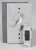 Electrical Boxes: Ace Weatherproof Toggle Switch Cover W/Switch (31641)