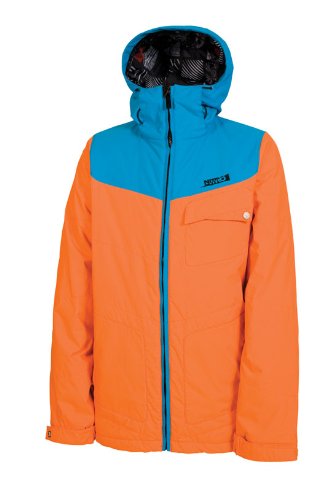 Nitro Snowboards Herren Funktionsjacke KILL CITY, orange / acid blue, M, 1111-872707 Preisvergleich