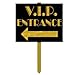 VIP Entrance Yard Sign Party Accessory (1 count)