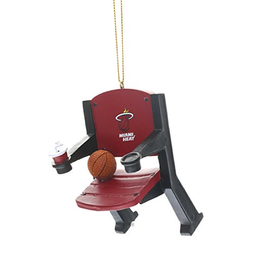 Stadium Chair Ornament, Miami Heat