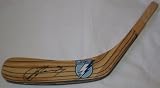 Steven Stamkos Autographed Tampa Bay Lightning Logo Stick Blade W/PROOF, Picture of Steven Signing For Us, Team Canada