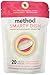 Method Smarty Dish Dishwasher Tablets, Pink Grapefruit, 20 Count  (Pack of 6)